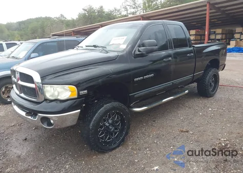 2003 Dodge Ram 2500 Slt/Laramie/St из США, поврежденный, VIN 3D7KU28D83G785678